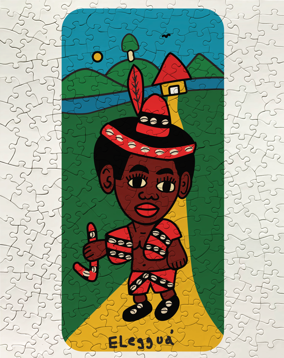 Eleggua, The Trickster Puzzle