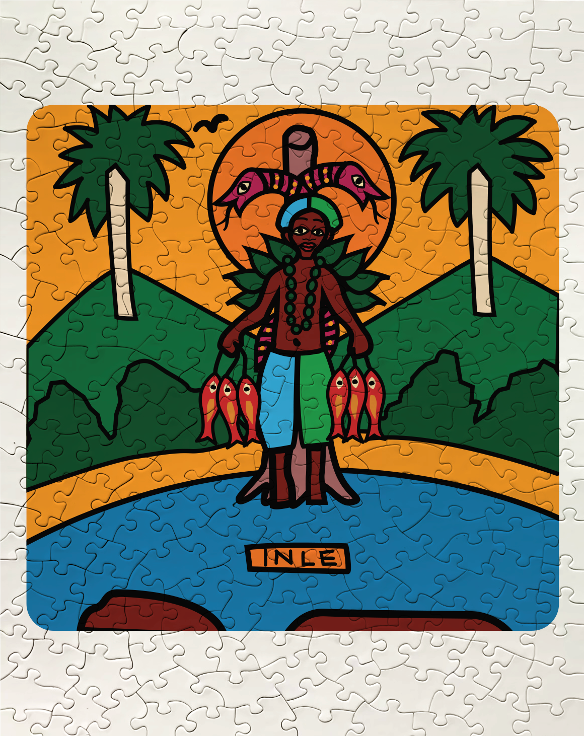 Inle, Merging Waters Puzzle