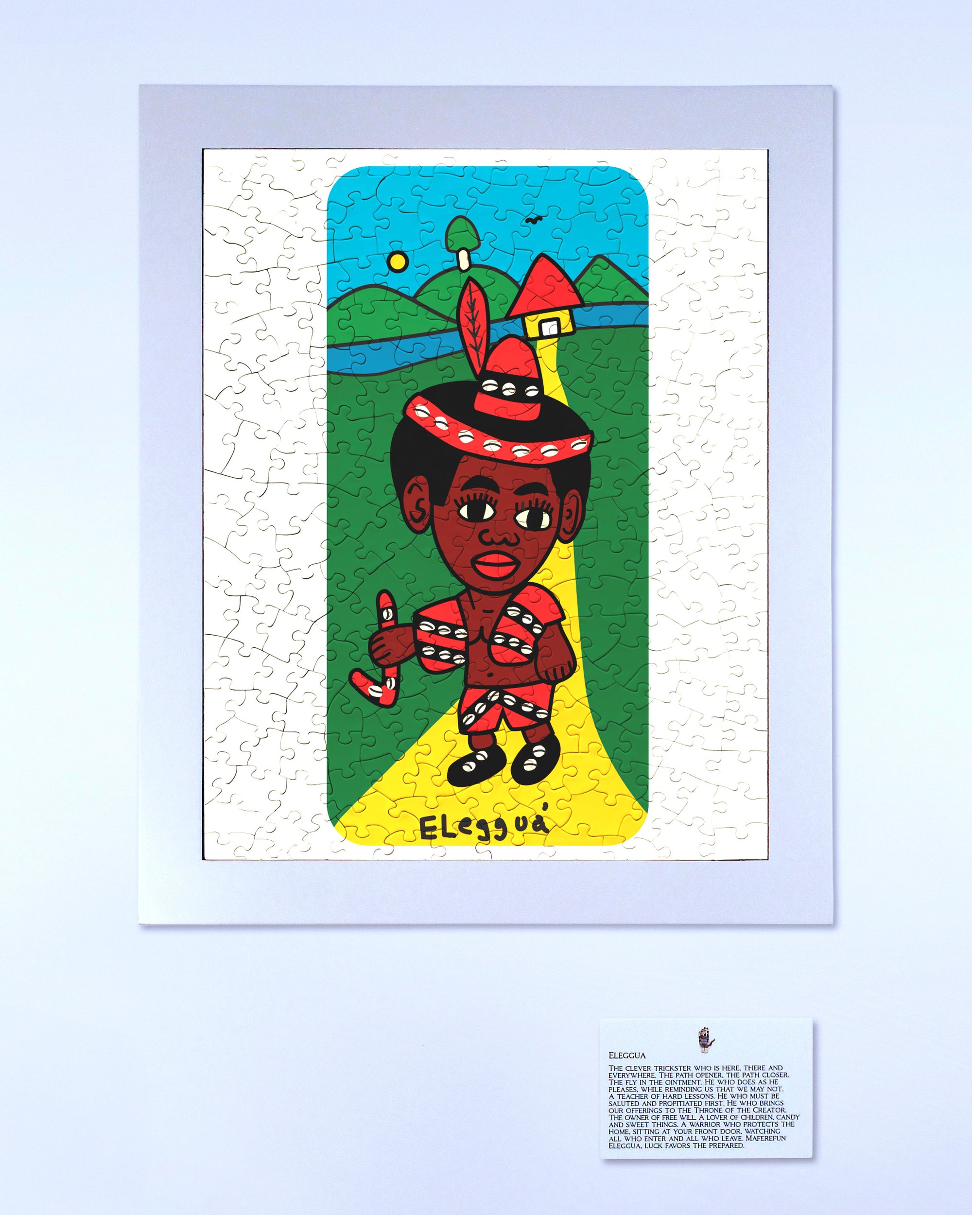 Eleggua Puzzle + Framing Kit