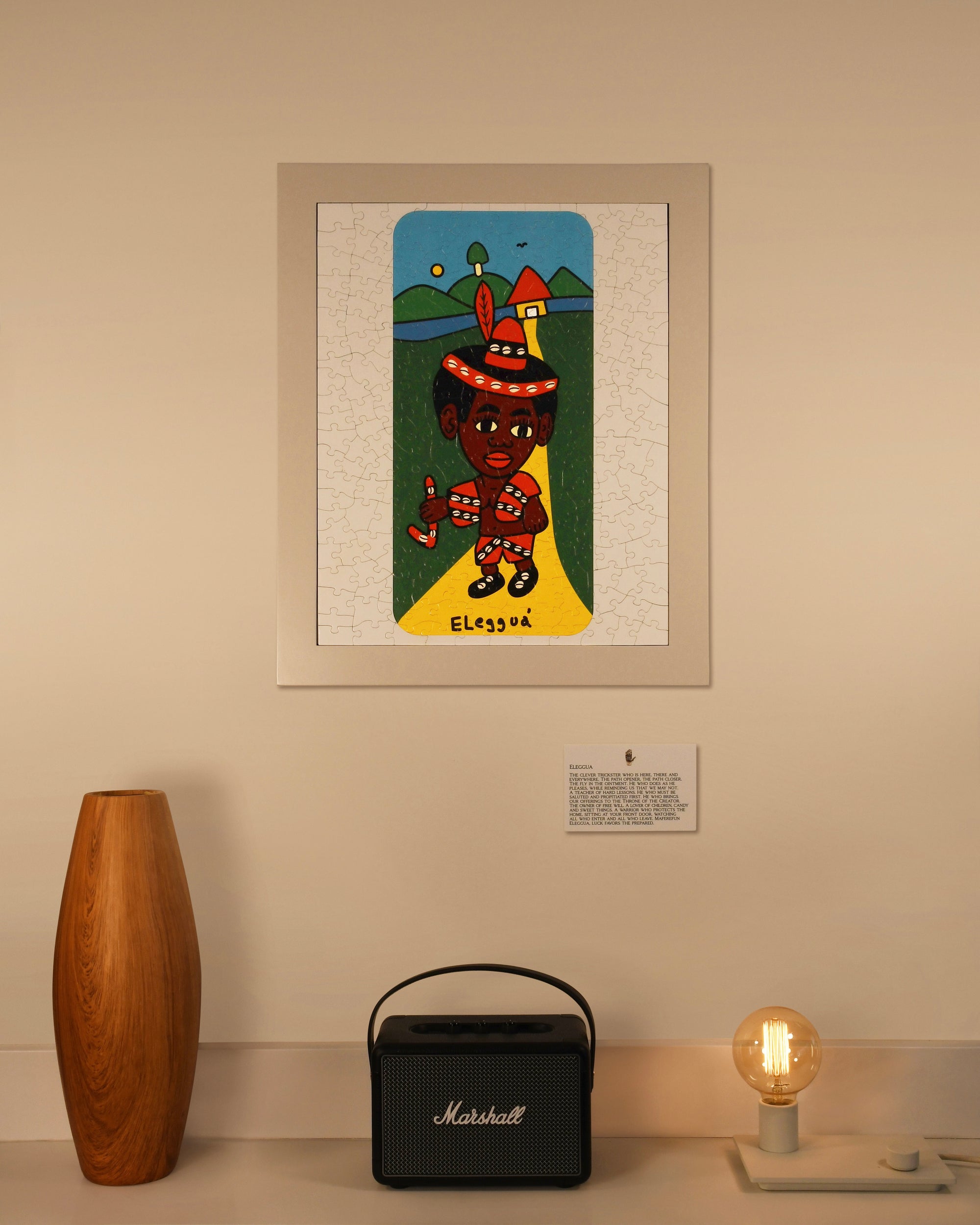Eleggua Puzzle + Framing Kit