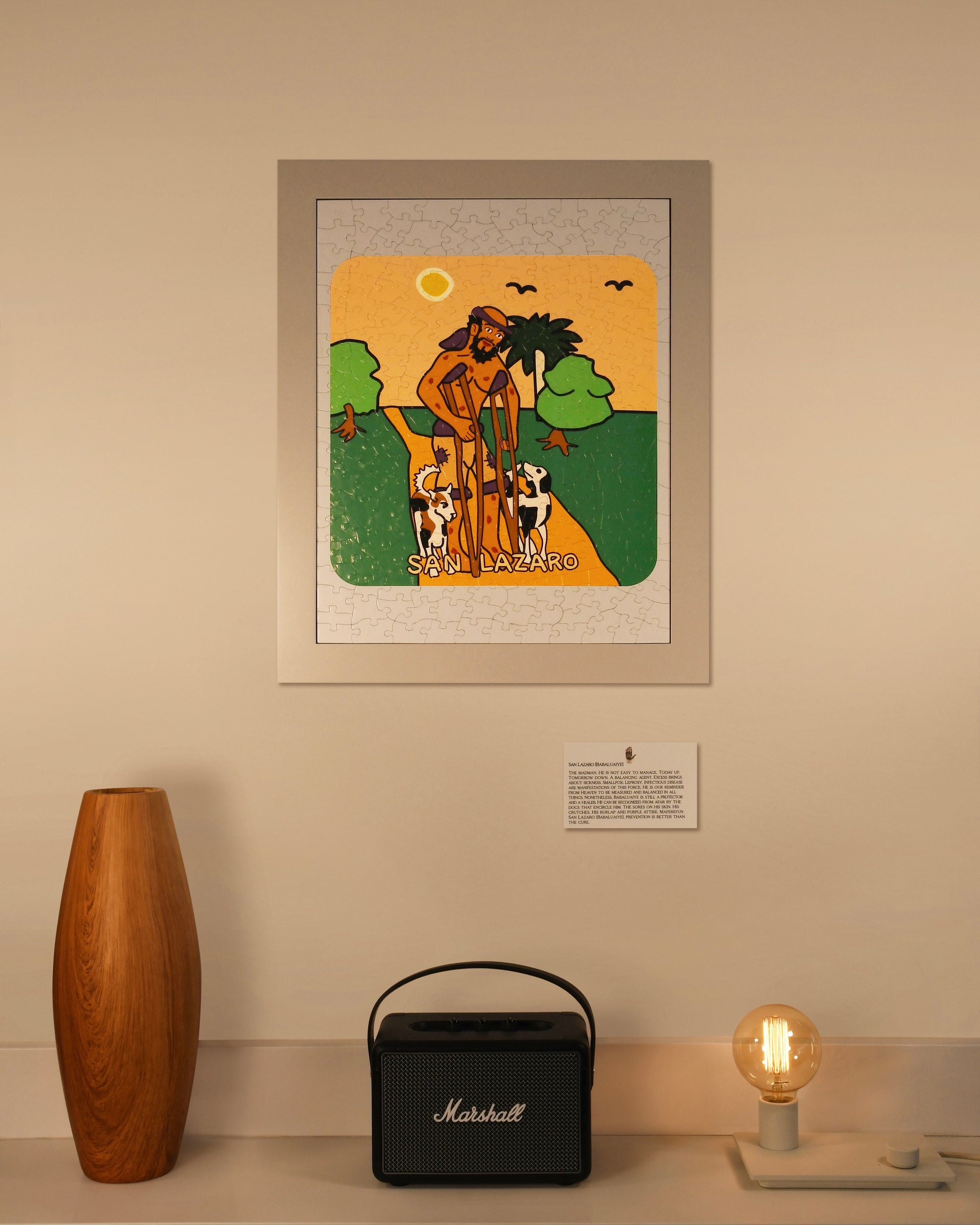 San Lazaro Puzzle + Framing Kit
