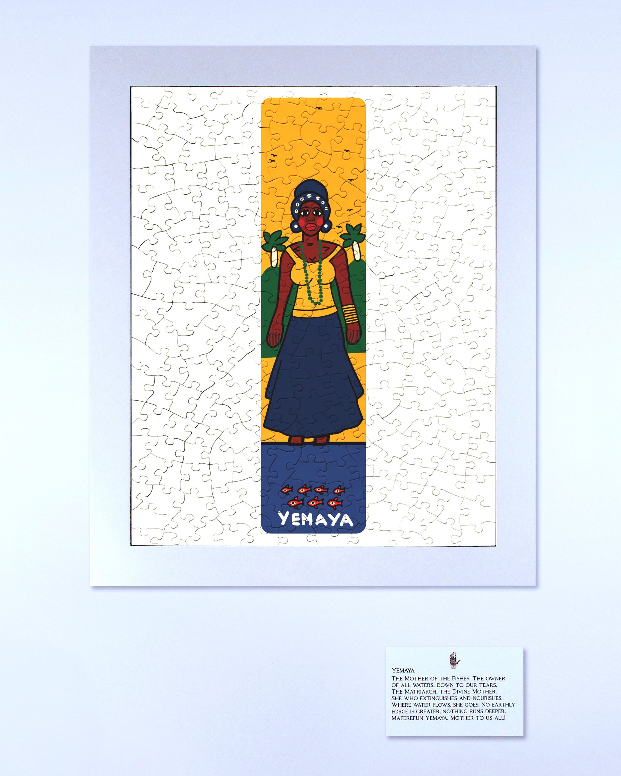 Yemaya Puzzle + Framing Kit